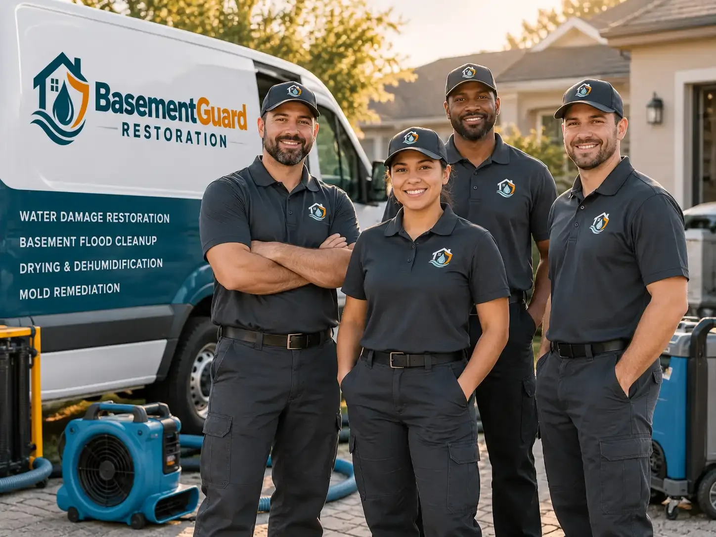 Basement Water Damage Restoration company in Welling, OK